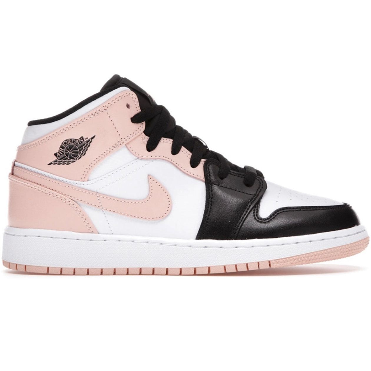 Air Jordan 1 Mid Arctic Orange Black Toe Rich - Angel Kicks