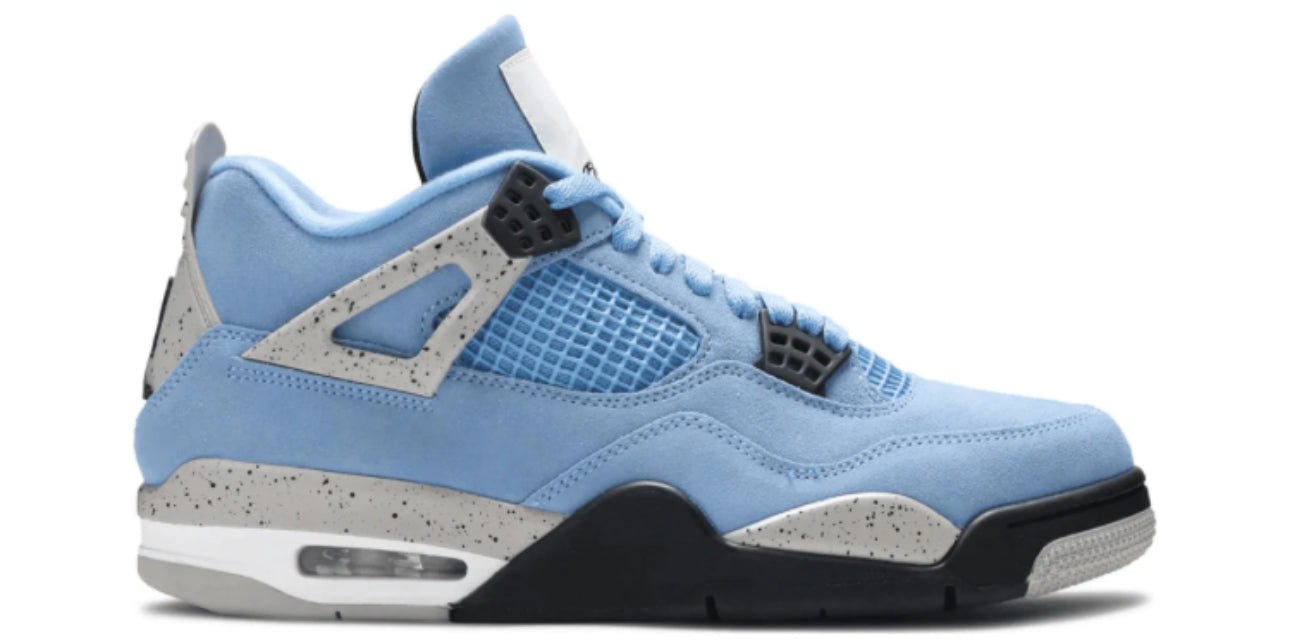 Air Jordan 4 Retro University Blue “UNC” - Angel Kicks