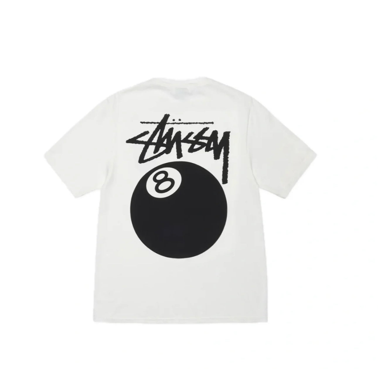 Stussy 8 Ball Tee White