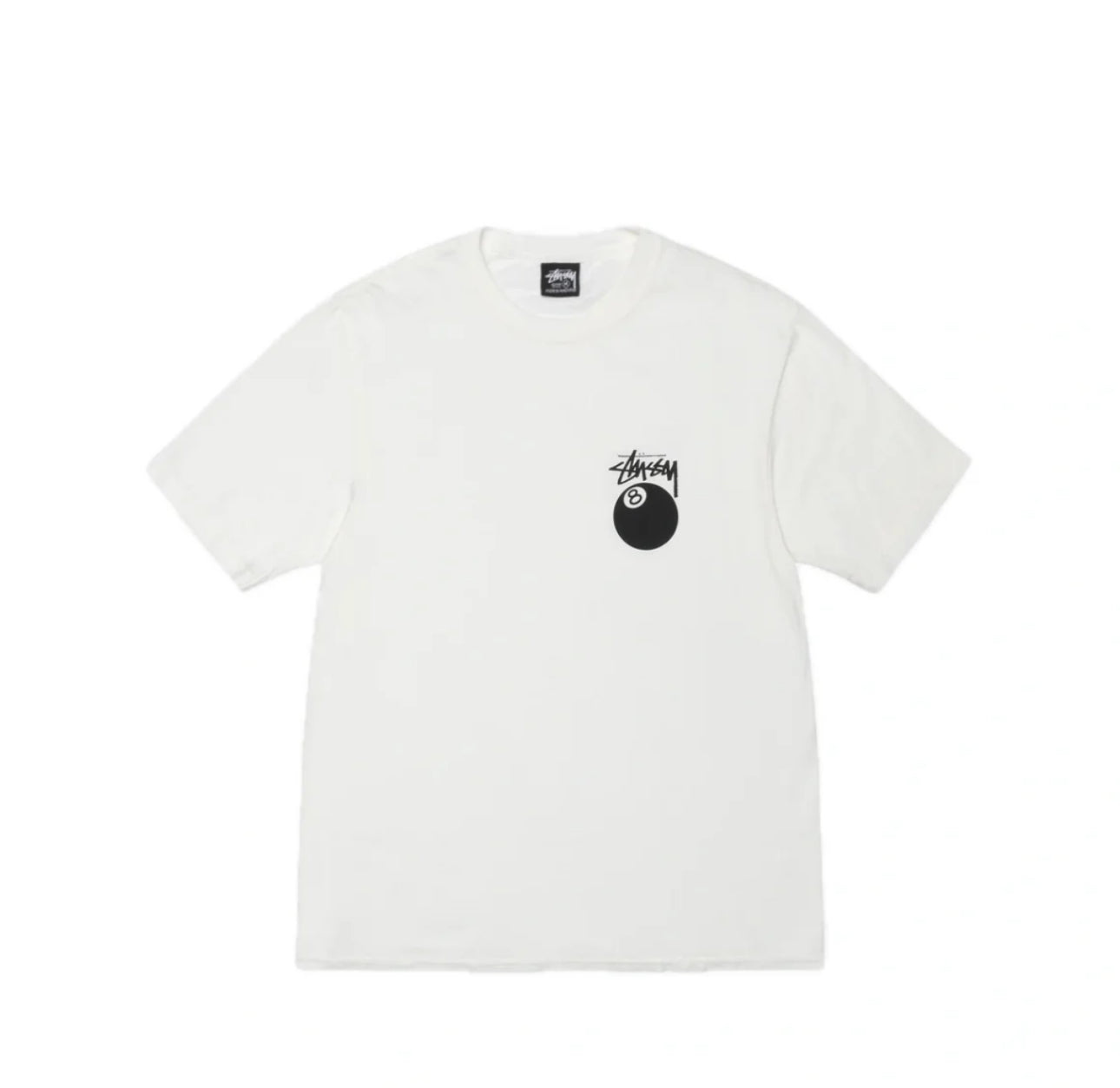 Stussy 8 Ball Tee White