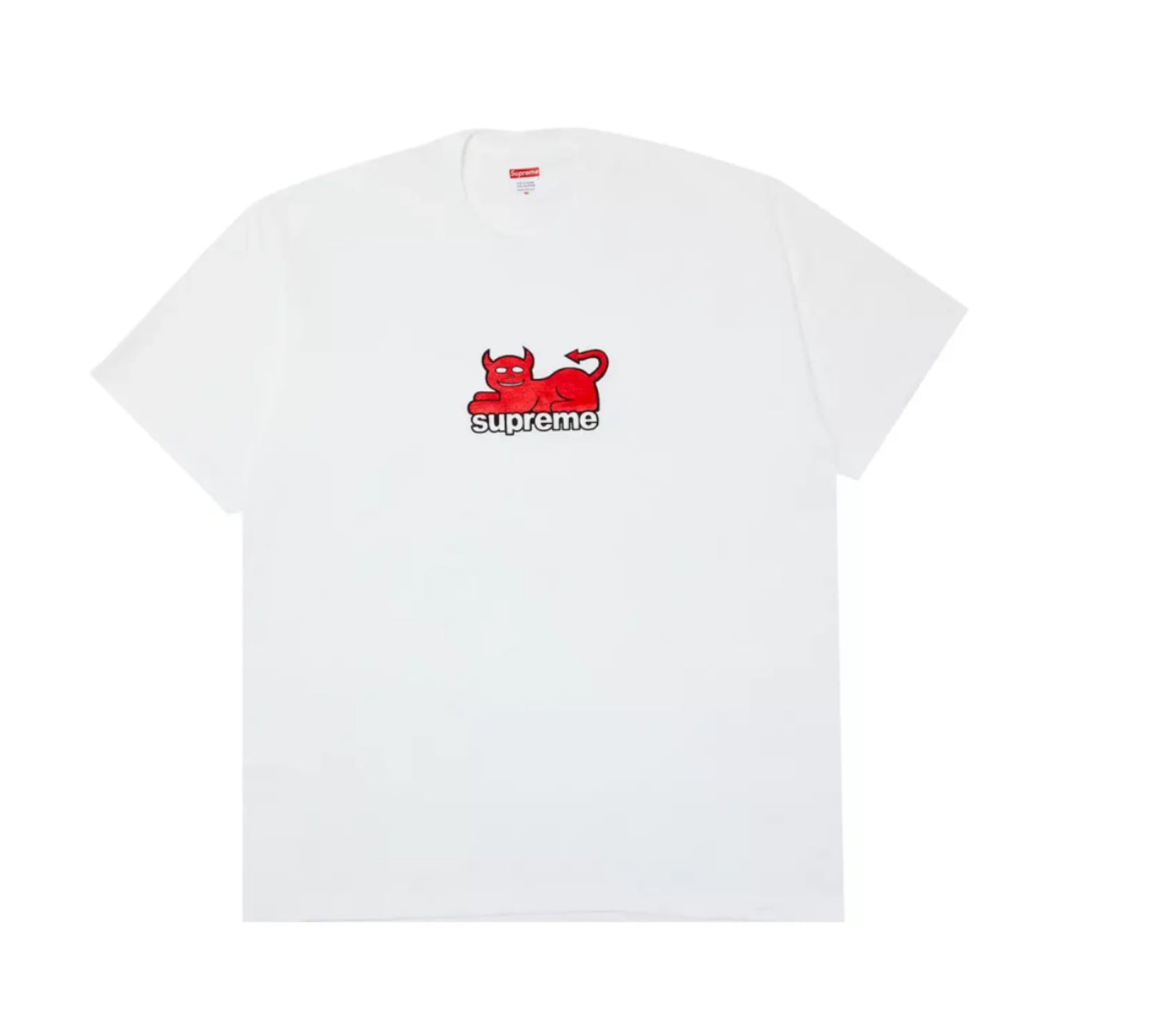 Supreme Toy Machine Devil Cat Tee White