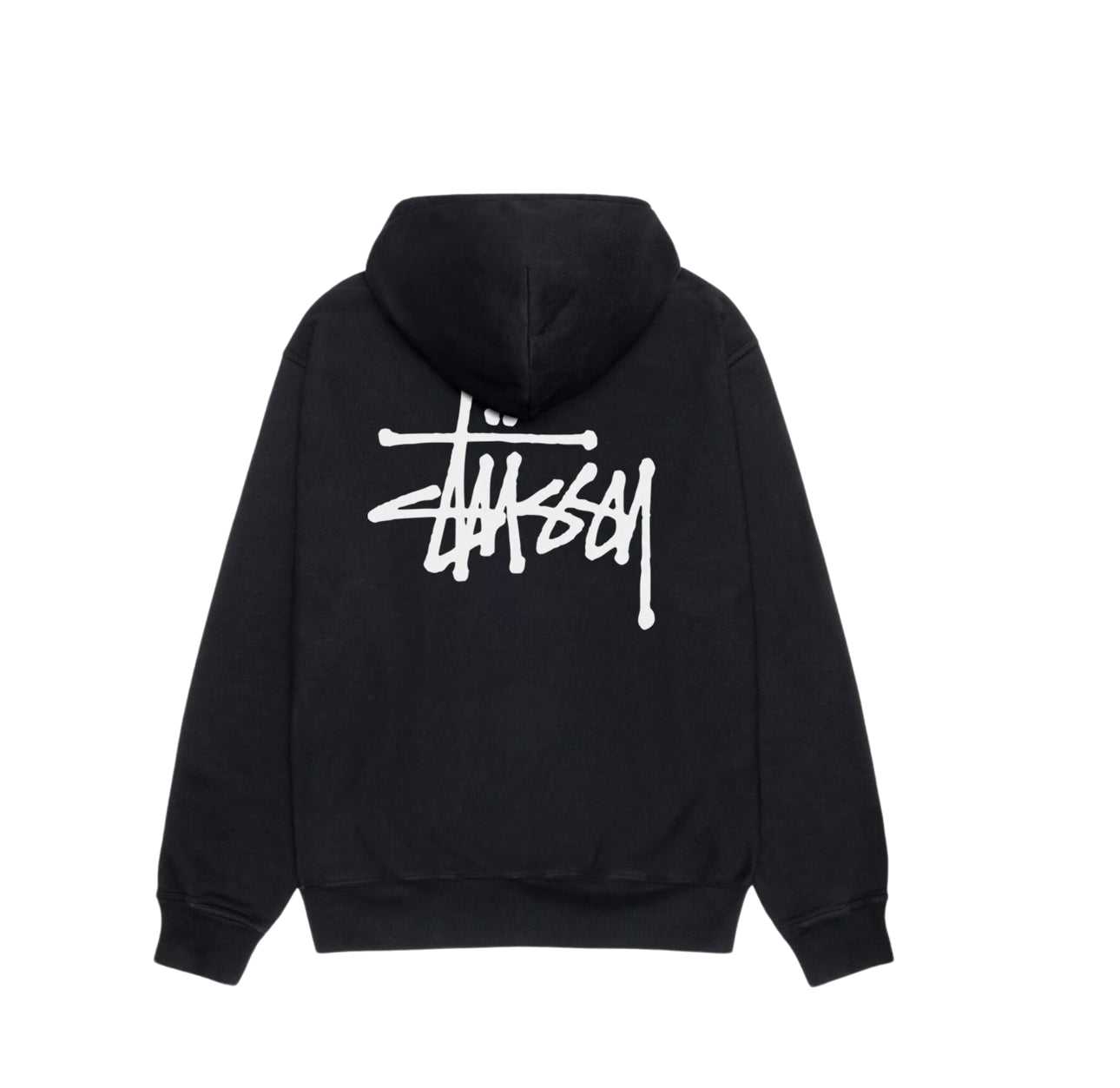 Stussy Basic Logo Hoodie Black