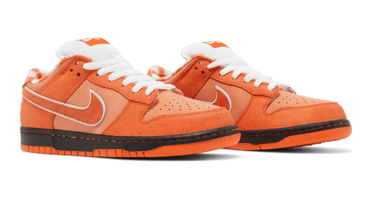 Nike Concepts x Dunk Low SB Orange Lobster - Angel Kicks