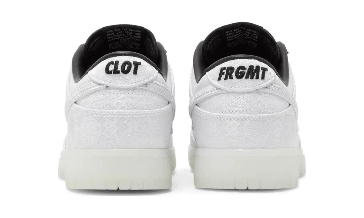 Nike Dunk Low CLOT x Fragment White - Angel Kicks