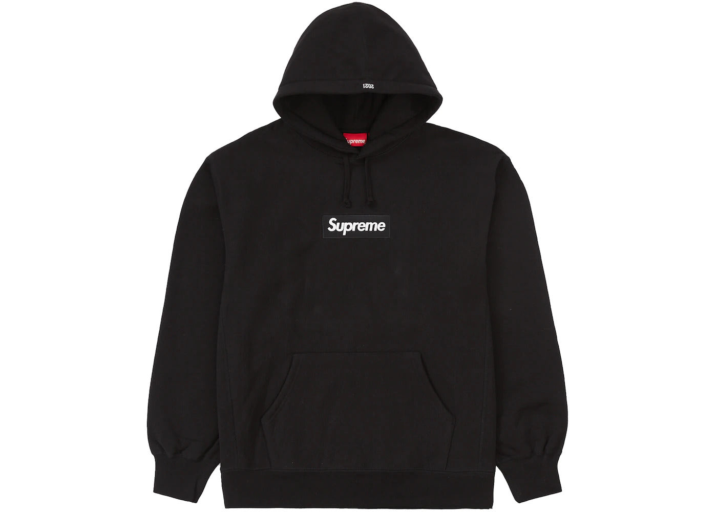 Supreme Box Logo Hooded Sweatshirt Black - Angel Kicks