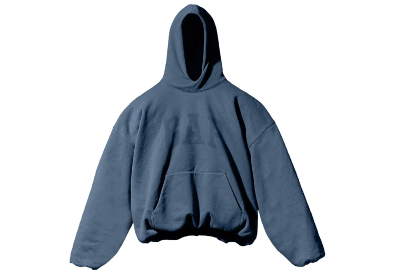 Yeezy Gap Engineered by Balenciaga Dove Hoodie Dark Blue