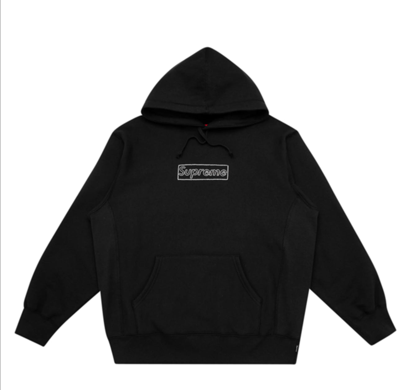 Bluza Supreme Kaws Chalk Logo Hooded Sweatshirt Black