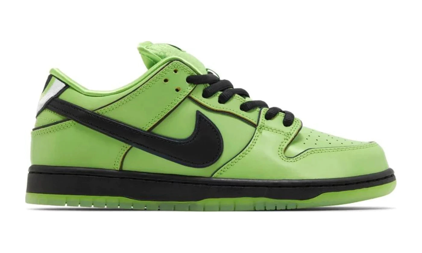 Nike Dunk Low Pro SB x The Powerpuff Girls Buttercup