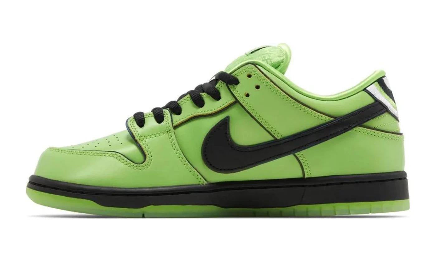 Nike Dunk Low Pro SB x The Powerpuff Girls Buttercup