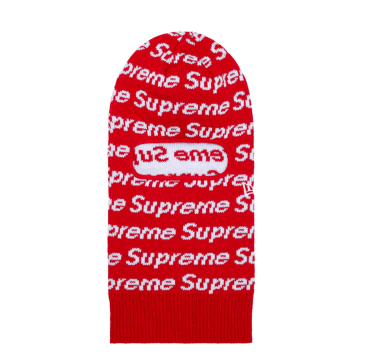 Balaclava Supreme Monogram Czerwona Kominiarka