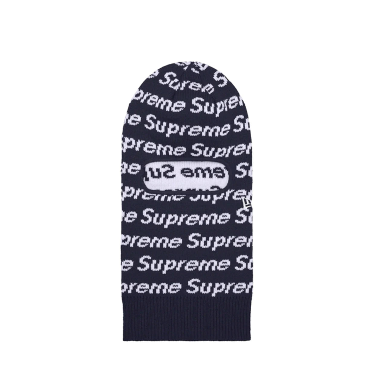 Balaclava Supreme Monogram Granatowa Kominiarka