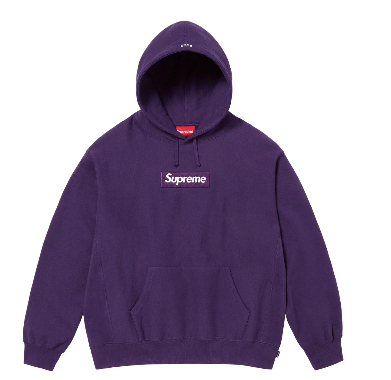 Bluza Supreme Box Logo Fioletowa