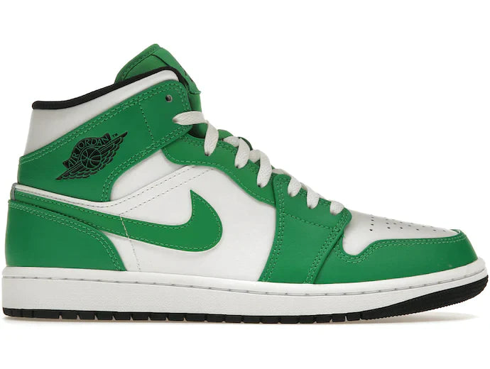 Air Jordan 1 Mid Lucky Green - Angel Kicks