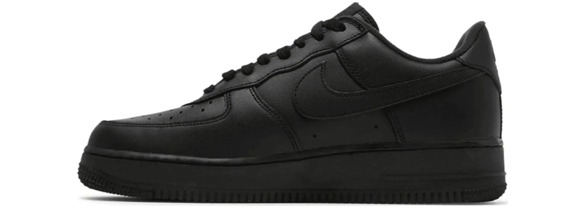 Nike Air Force 1 Low x Supreme Box Logo Black - Angel Kicks