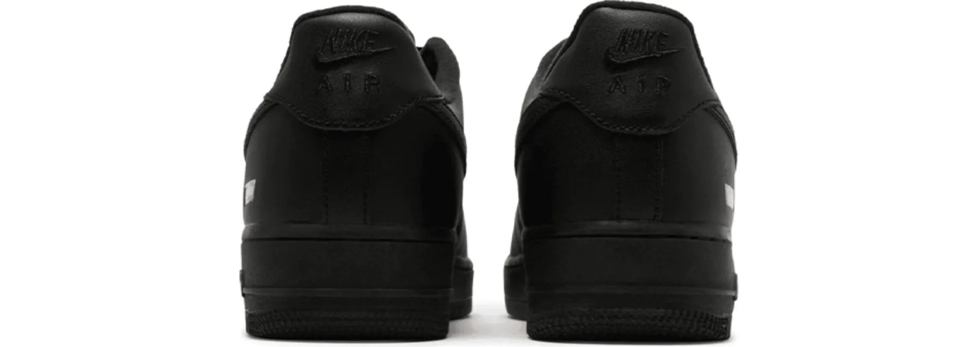 Nike Air Force 1 Low x Supreme Box Logo Black - Angel Kicks