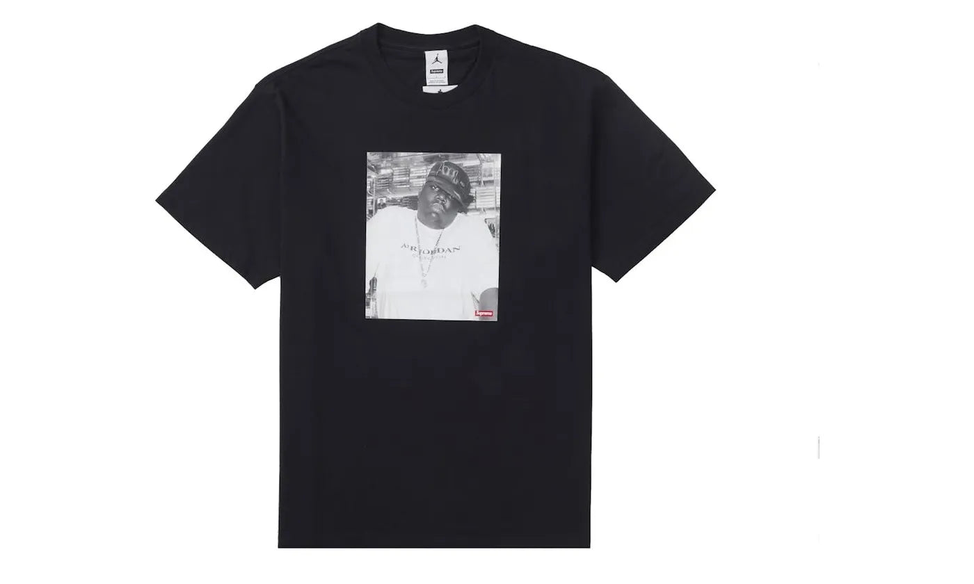 Supreme Jordan Biggie SS Top Black