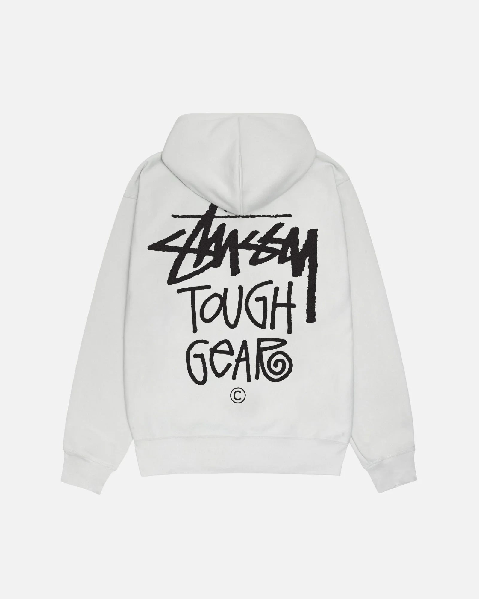 Stussy Tough Gear Hoodie White