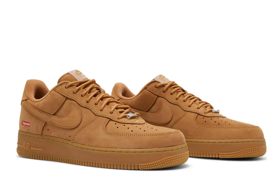 Nike Air Force 1 Low SP Supreme Wheat - Angel Kicks