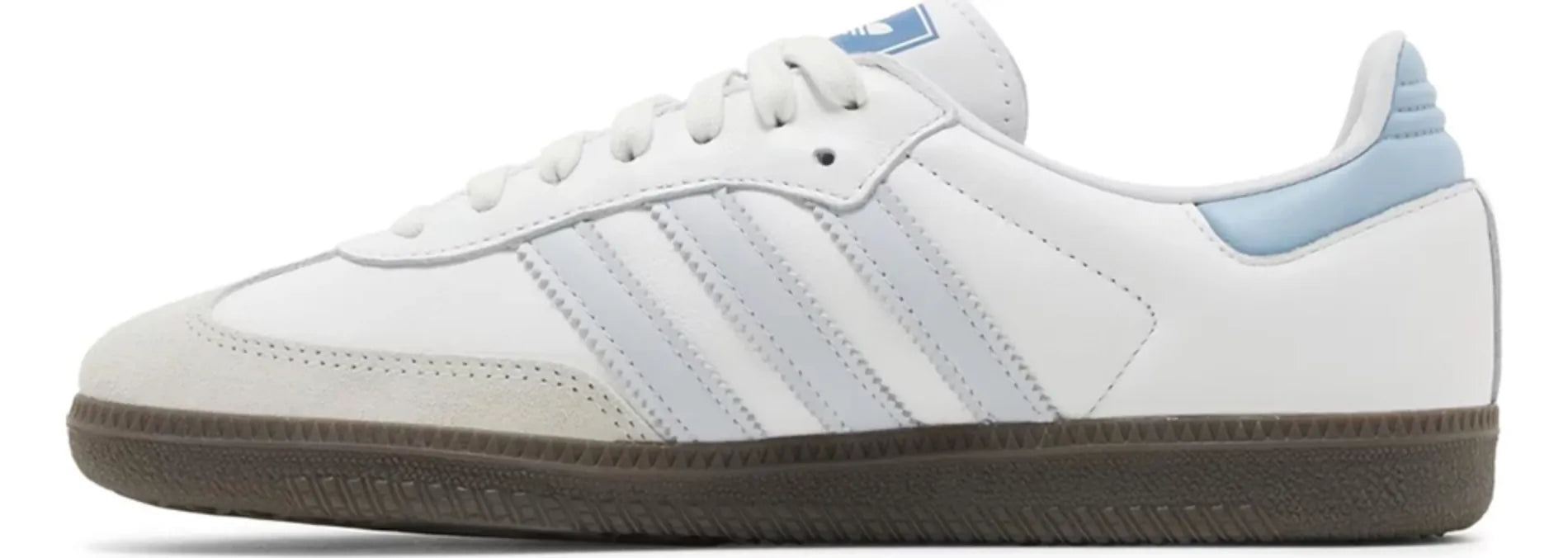 Adidas Samba OG White Halo Blue - Angel Kicks